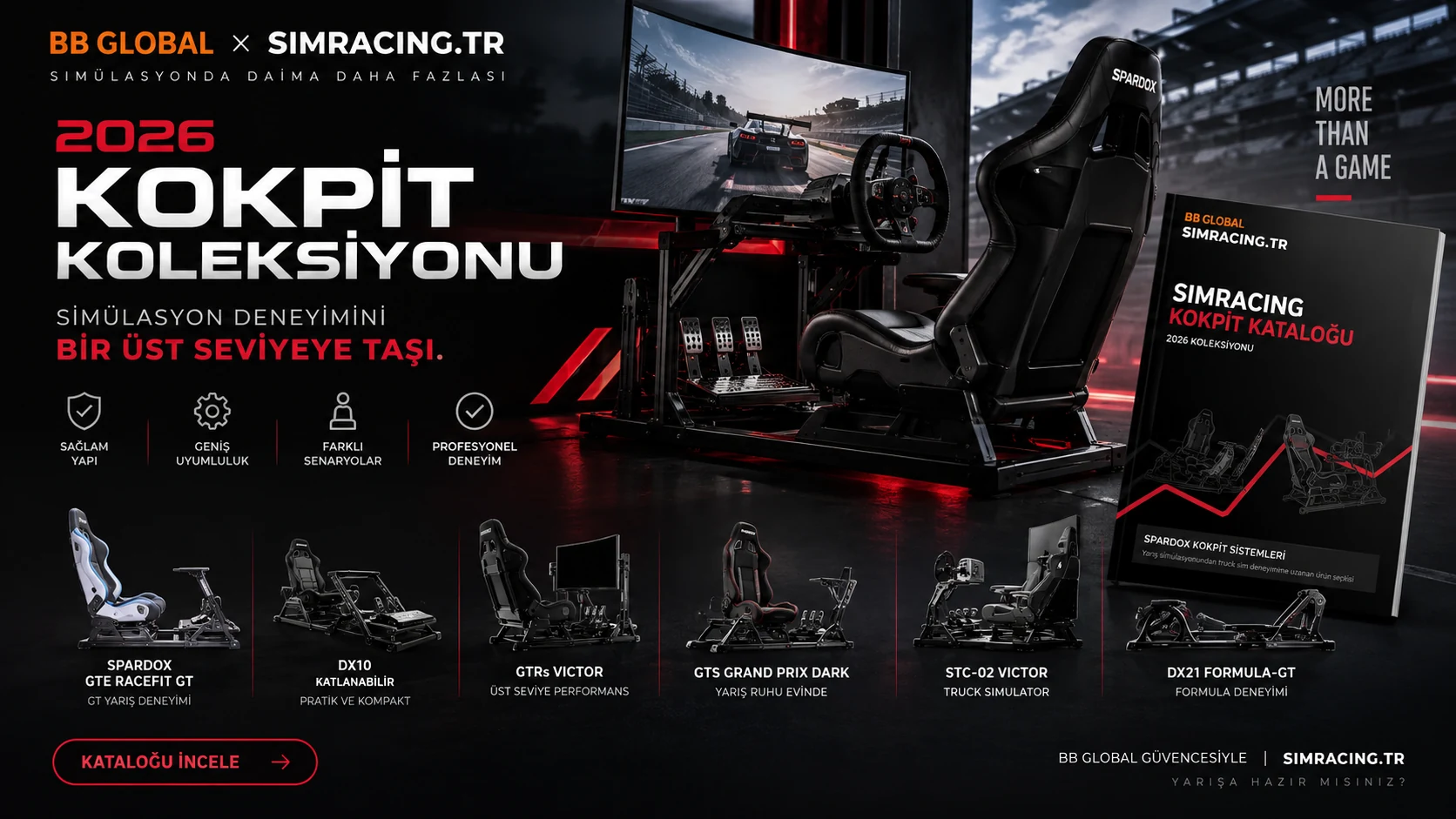 🏁 BB GLOBAL × SIMRACING.TR | 2026 KOKPİT KOLEKSİYONU