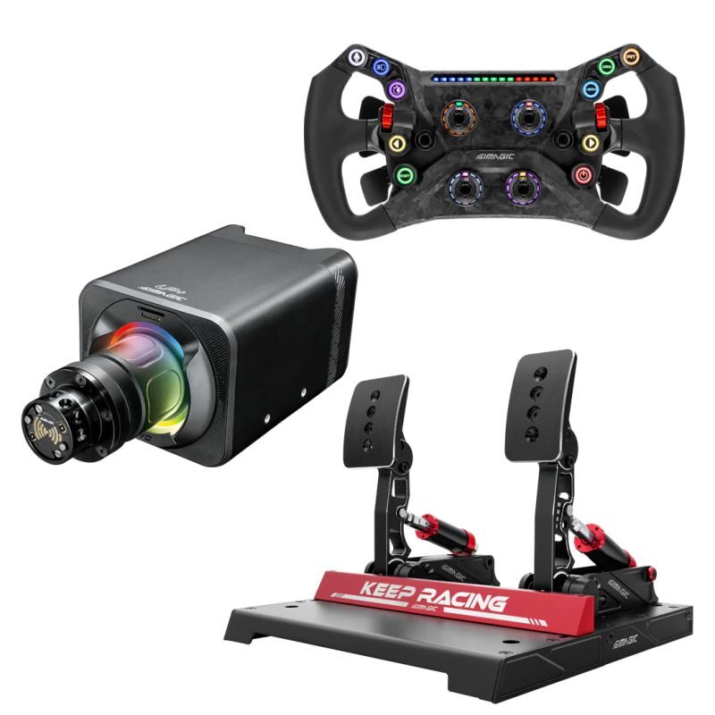 Simagic Alpha Evo Pro GT Neo P1000F Direksiyon Seti Bundle